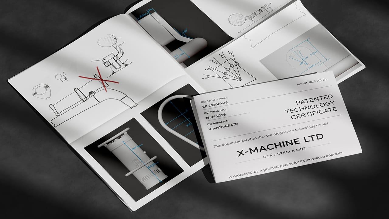 Patents for our own equipment