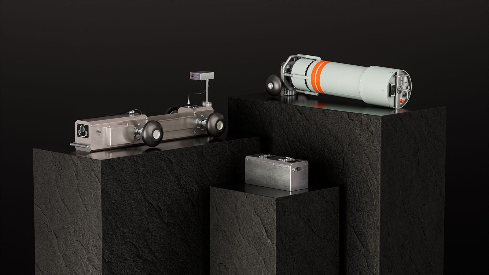 Modular design of crawler and generator